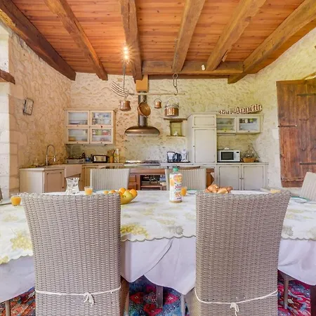 Holiday home Charming With A Pool Blasimon