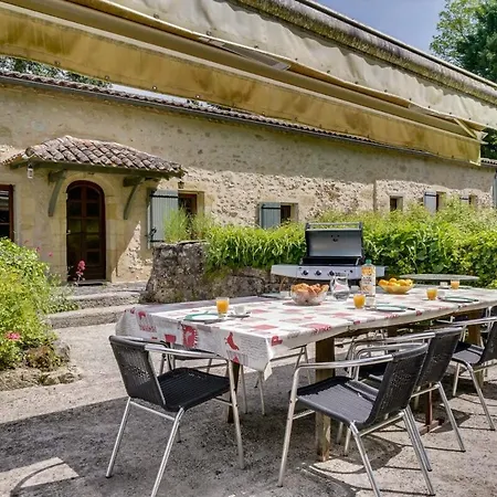 Holiday home Charming With A Pool Blasimon